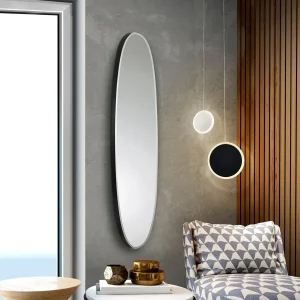 Aries-Espejo Oval136X36 Negro