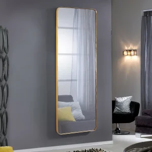 Orio-Espejo Rect 65X180 Oro