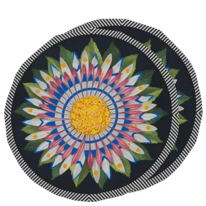Cojin Fleur Fardee Fleuve