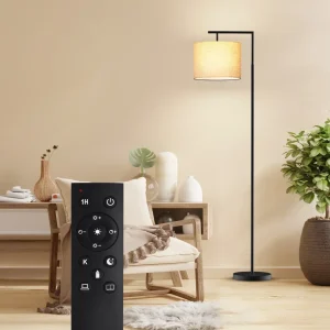 Lámpara de Pie Arqueada Nordik-Steel
