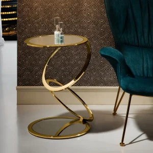 Mesa Aux. Aros  Oro Ø45