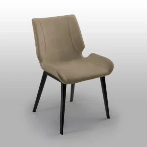Silla  Kiara  Negro/Beige