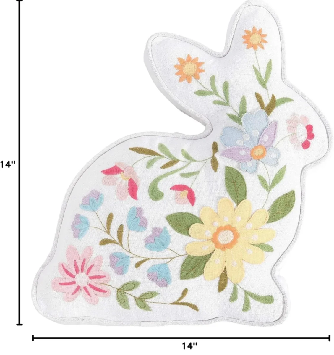 Cojín Easter Floral Bunny - Imagen 5