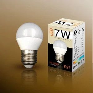 Bomb.Led Dimable 3000K 7W E27