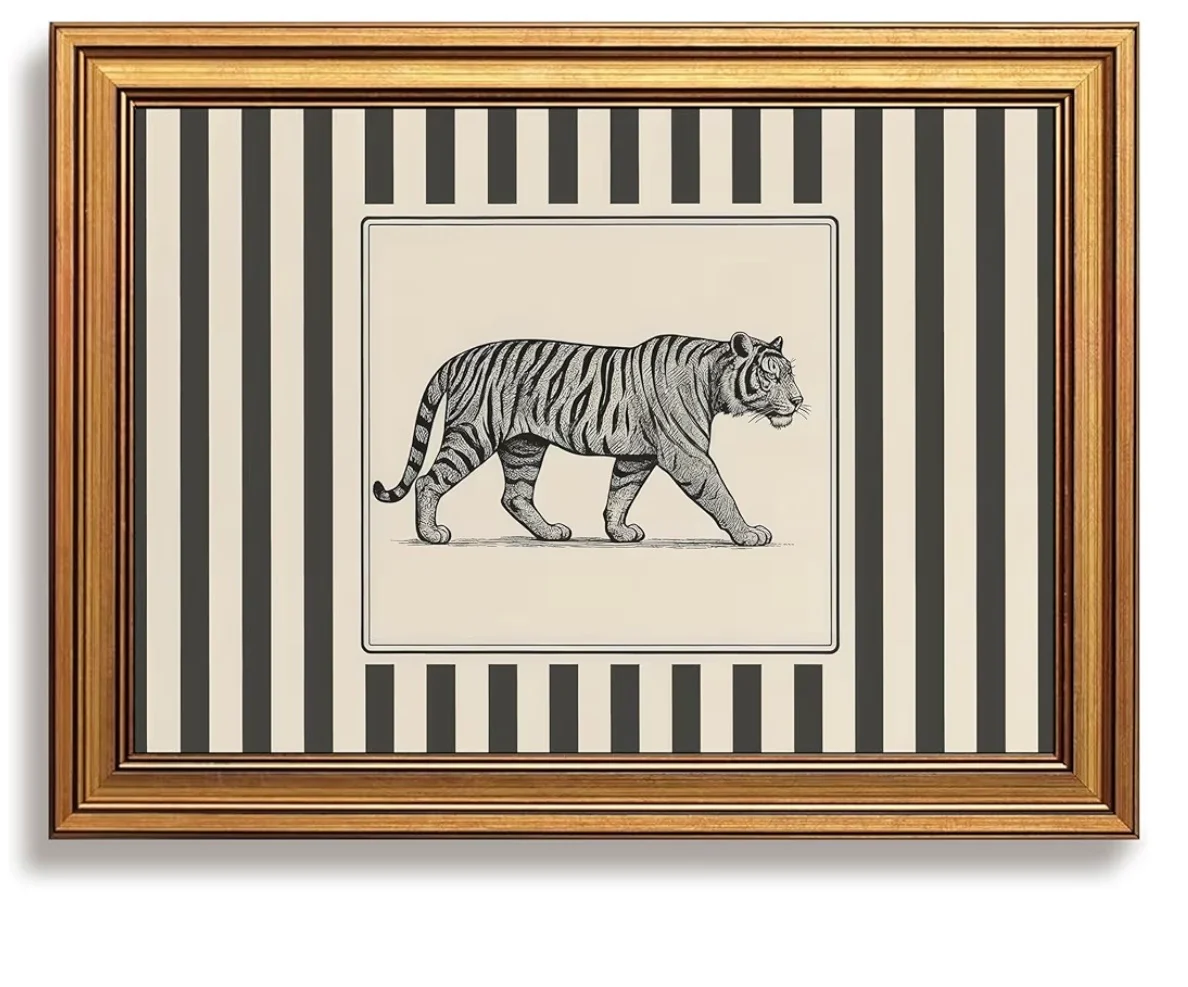 Cuadro Decorativo Wild Stripes - Imagen 2