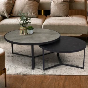 Naira -Set Mesas- T Gris-Negro