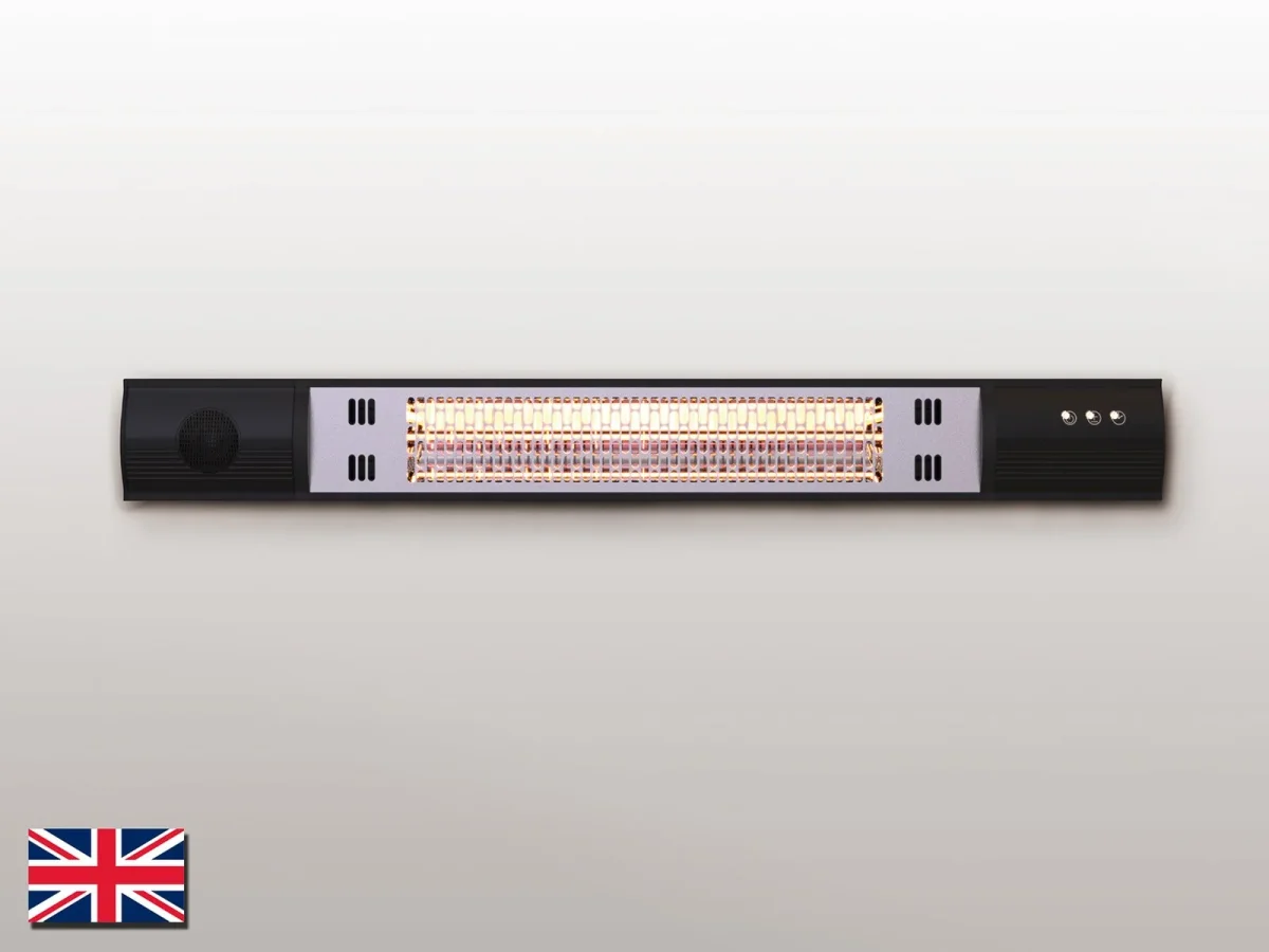 Estufa Pared Heat Music 1500W - Imagen 5