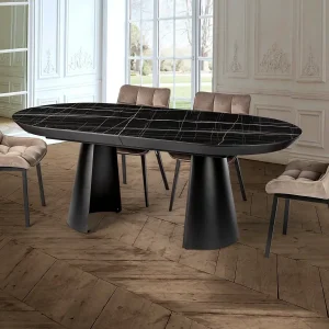 Capri -Mesa Comedor- T Marmol Negro
