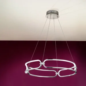 Colette- Lampara 60Ø Cromo Dim