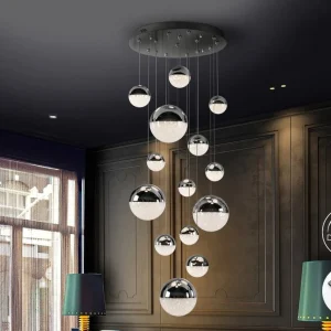 Sphere-Lampara 14L Cromo D60 Dimable