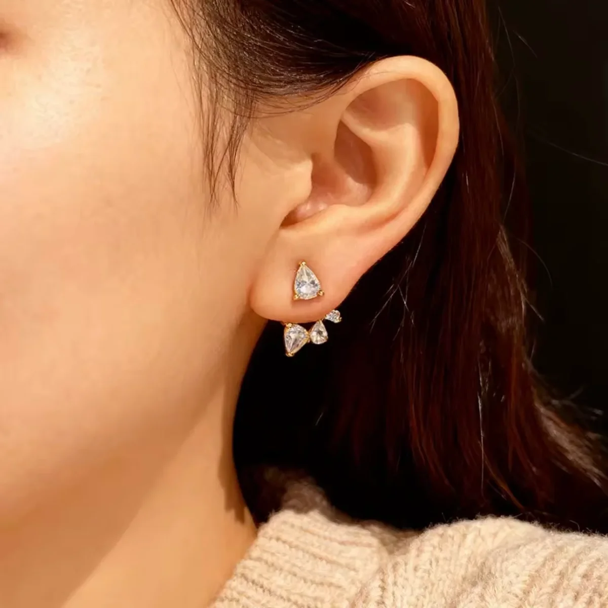 Aretes Petal Drops - Imagen 4