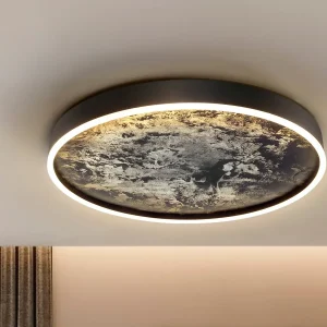 Stone- Plafon Led Cct -Negro 60D