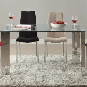 Mesa Comedor  Malibu  Acero