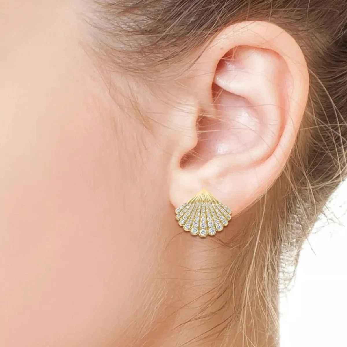 Aretes Concha Marina - Imagen 6