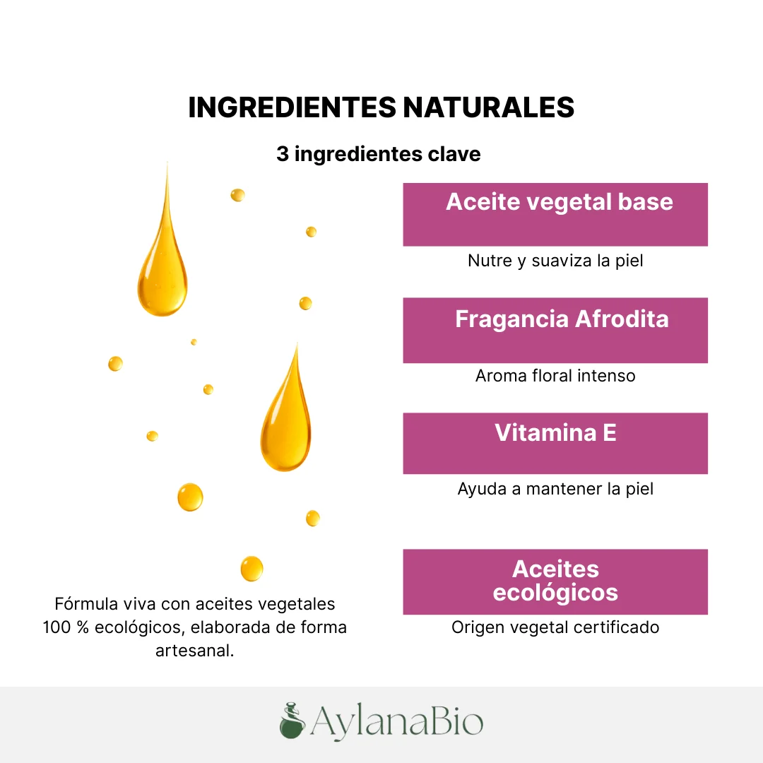 AFRODITA, ACEITE CORPORAL ECO - Imagen 6
