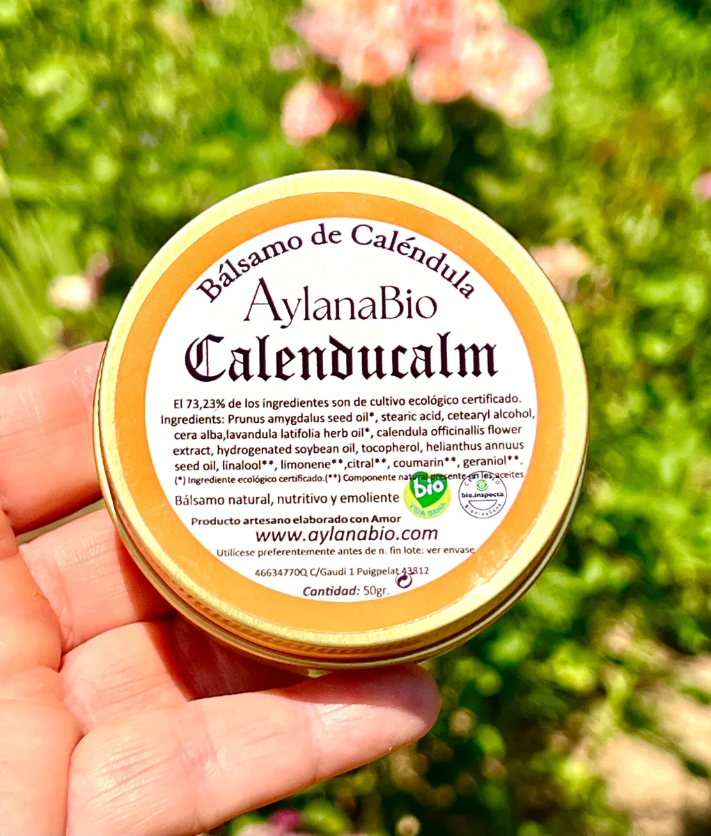 BALSAMO NATURAL DE CALENDULA Y LAVANDA "CALENDUCALM" - Imagen 3