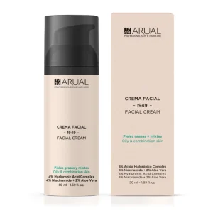 Arual Crema Facial Antiedad  Piel Grasa y Mixta 50ml