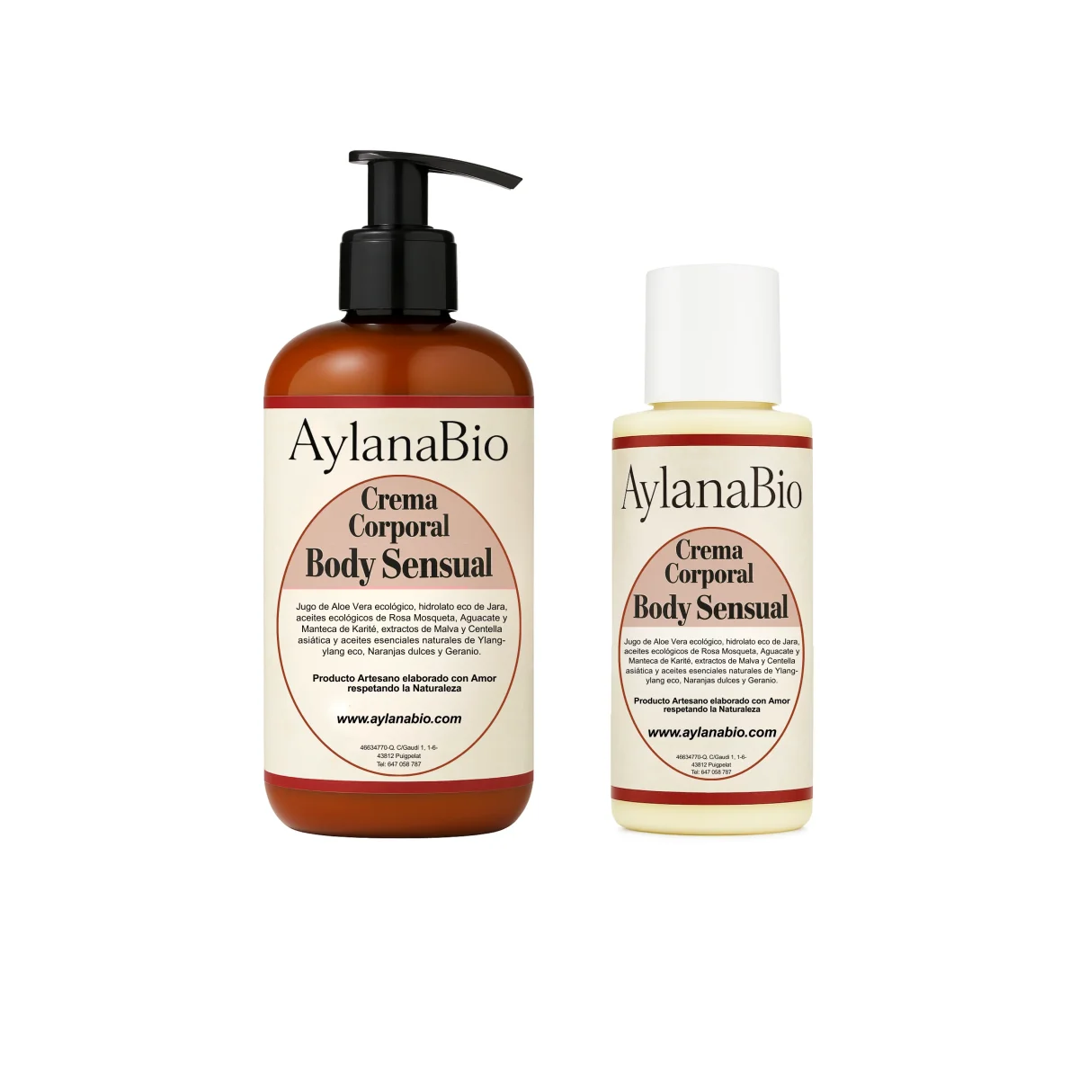 CREMA CORPORAL NUTRITIVA "BODY SENSUAL" - Imagen 8