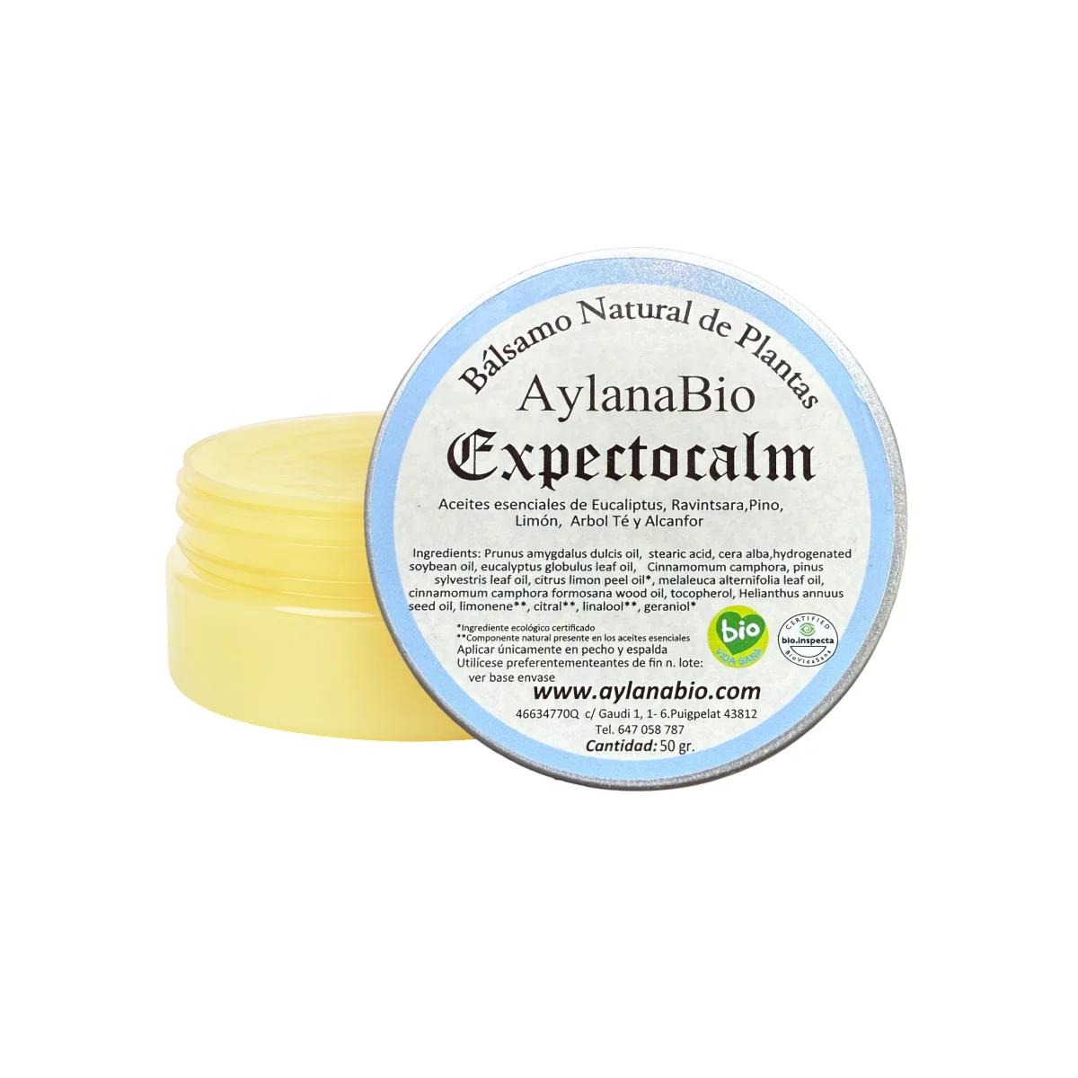 BÁLSAMO NATURAL "EXPECTOCALM"