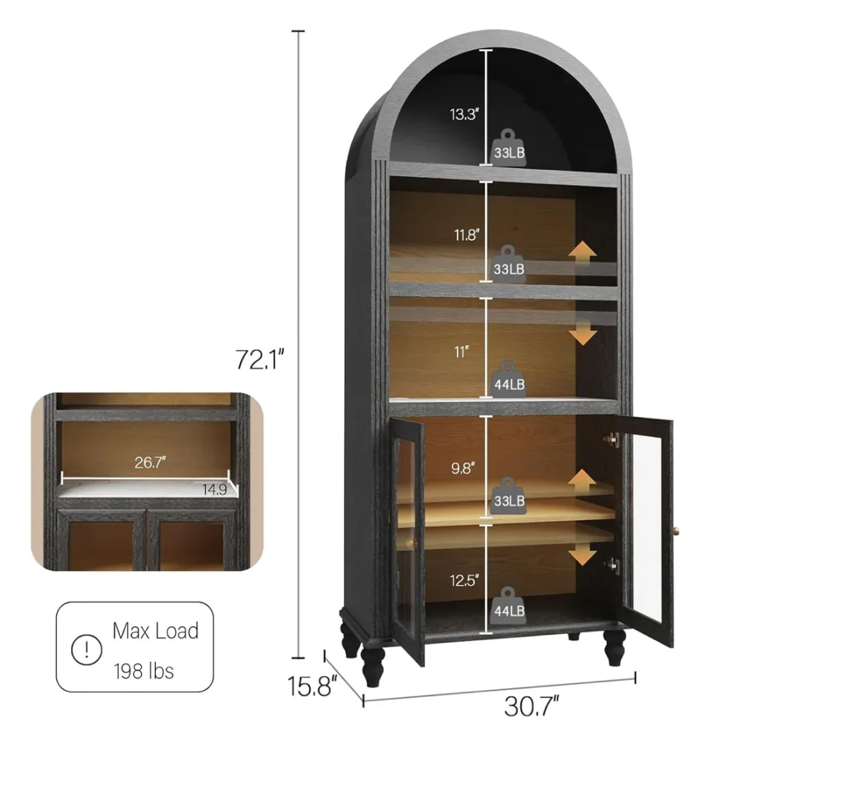 Gabinete Mueble Carolo - Imagen 7