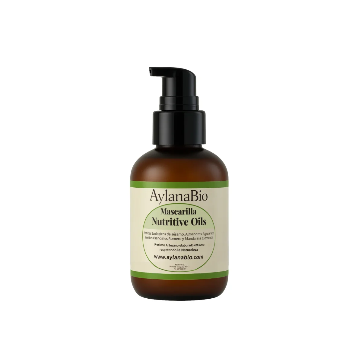 MASCARILLA CAPILAR "NUTRITIVE OILS"