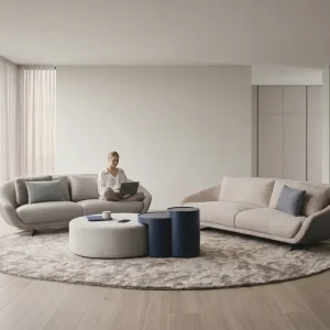 Podia Three Seater Sofa