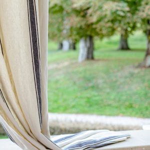 HAJDU STRIPE HEAVY LINEN-FB00057