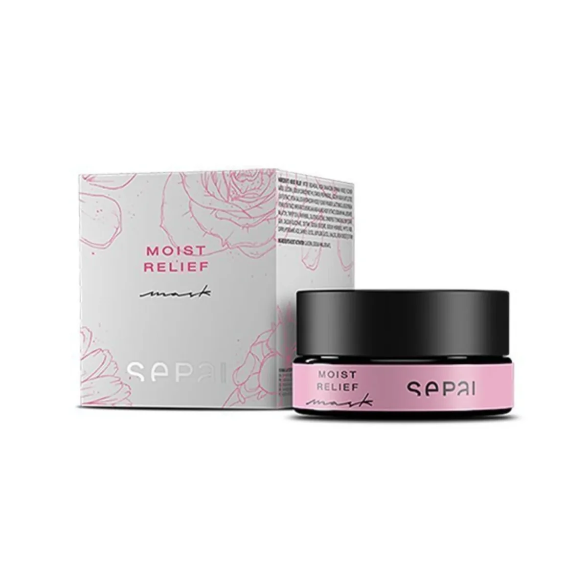 Sepai Moist Relief mascarilla en gel de rosa y muérdago 58g